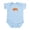 Sky Blue, variant on CafePress - Bison Infant Bodysuit - Baby Light Bodysuit, Size Newborn - 24 Months