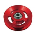 thumbnail image 1 of Roue à Galet à Roulement en Alliage d'Aluminium de Remplacement pour Machine à Câble de Pièce d'Équipement de Gym - Rouge, 88 mm, 1 of 8