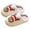 Red, variant on FYEGRE Childrens Embroidered Reindeer Slippers Warm Toweling Winter Footwear For Girls And Boys Cozy Indoor Home Use Red 5-7 Years