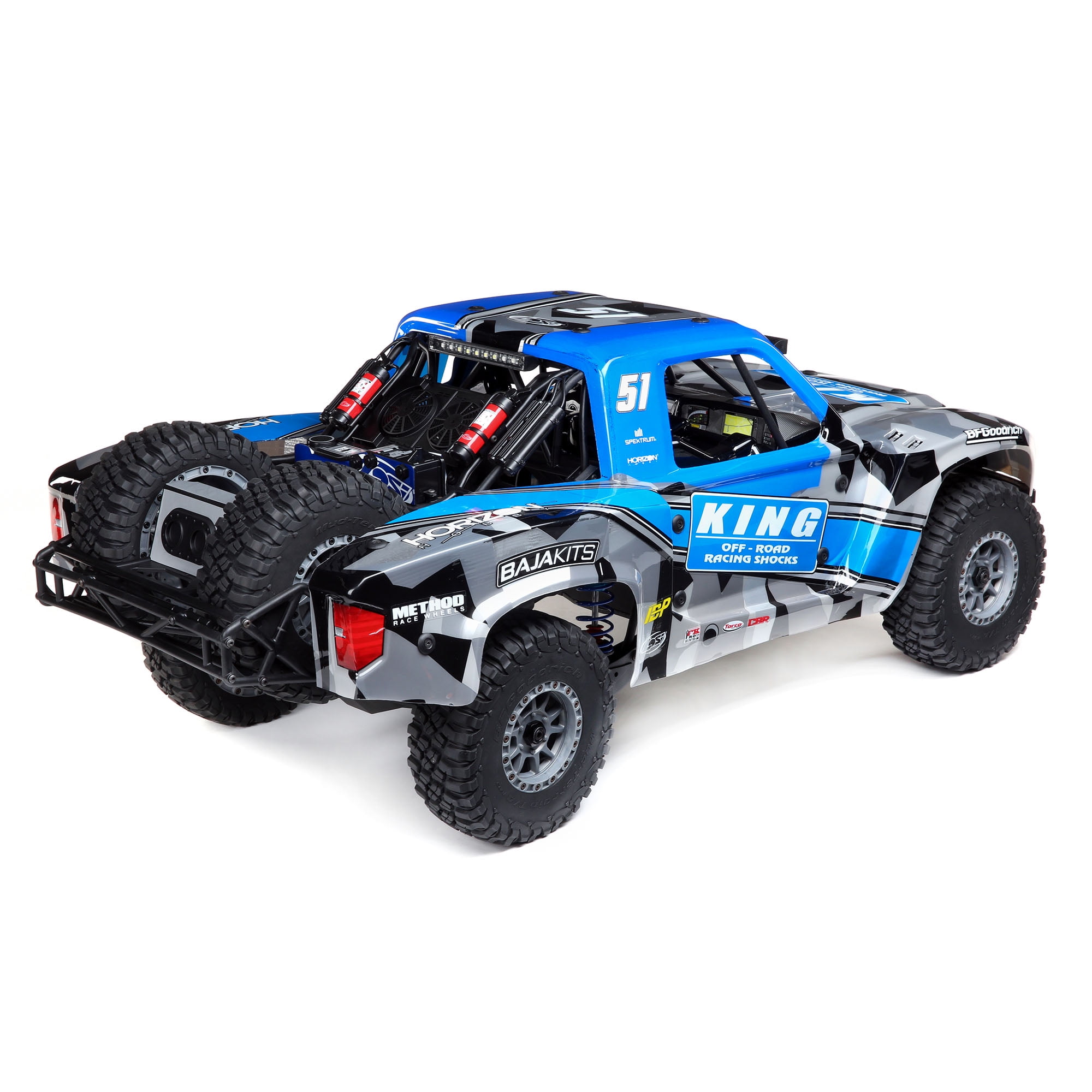 Losi RC Truck 1/6 Super Baja Rey 2.0 4 Wheel Drive Brushless Desert Truck RTR Battery and Charger Not Included King Shocks LOS05021T2 Trucks Electric RTR Other