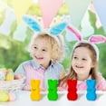 thumbnail image 4 of 10Pcs Easter Wooden Bunny Cutouts, Unfinished Bunny Table Wooden Signs, Bunny Shaped Craft Tags, Easter Wood Bunny Slice Ornament for Easter Spring Home Decor Classroom DIY Art Craft, 4 of 7