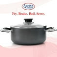 thumbnail image 3 of Aramco Alpine 2.2-Quart Aluminum Non-Stick Dutch Oven Pot with Glass Lid - Durable, PFOA-Free, and Dishwasher-Safe, 3 of 8