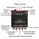thumbnail image 4 of Placa Amplificadora de Subwoofer -TB21 Bluetooth 5,0 50WX2 + 100W 2,1 Canales Potencia Audio EstéReo Placa Amplificadora Bajo AMP, 4 of 5