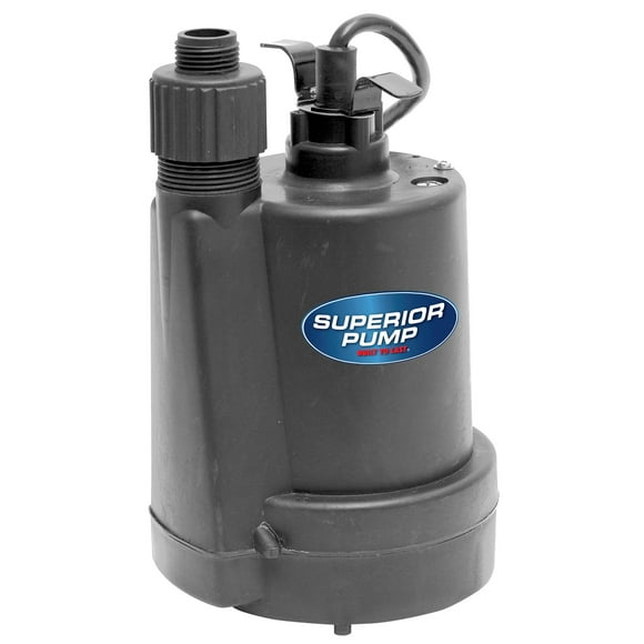 Superior Pump Pump Utilty Plastic 1/4Hp 91250