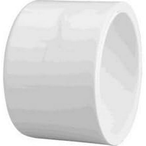 Charlotte Pipe Cap SCH 40 PVC 4" White