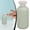 Green, variant on 16.9 oz Plastic Small Travel Shampoo Bottles, Refillable Flip Cap Squeeze Bottles for Toiletries, Leakage-proof Travel Shampoo and Conditioner Container