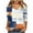 Dark Blue^, variant on Jjayotai Summer Tops for Women 2025 Vacation, 3/4 Sleeve V Neck Shirts, Fashion Floral Printed Tshirts, Casual Dressy Blouses, Color Block Vacation Trendy Outfit Dark Blue^ XXL