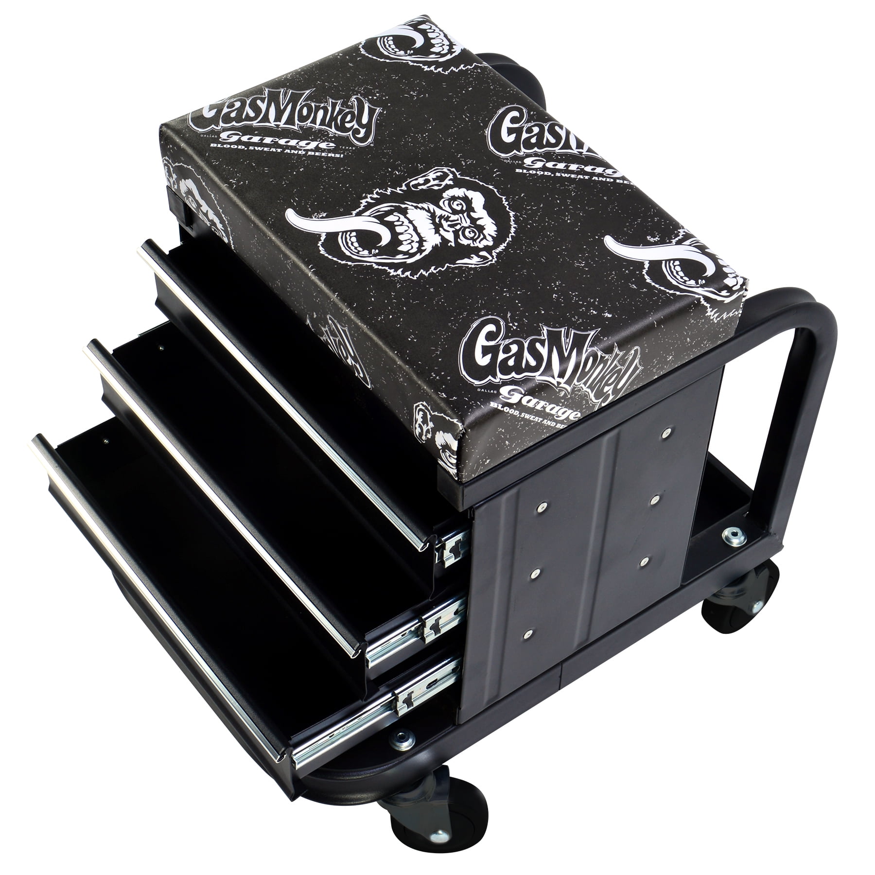 Gas Monkey Garage Creeper Seat and Tool Box Combo 3