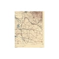 thumbnail image 2 of Topographical Map - Arroyo Grande California Quad - USGS 1897 - Vintage Wall Art, 2 of 4