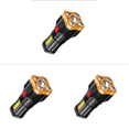 thumbnail image 1 of Linterna explosiva cinco núcleos recargable súper brillante pequeñas fuerzas especiales LED multifuncional para exteriores haz largo (W03-33 cinco luces doradas), 1 of 9