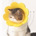 thumbnail image 3 of Novobey Pet Recovery Collar Adjustable Cat Cone Collar for Recovery after Pet Surgery Anti-bite Lick Wound Healing Flower Design Suitable for Small Medium and Large Dogs and Cats, 3 of 8
