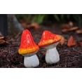 thumbnail image 4 of G & F Products Fairy Garden Miniature Garden Metal Mushroom, Little Red Spots, 2 Pieces, 4 of 6