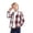 Red, variant on DxhmoneyHX Boys Hooded Plaid Shackets Long Sleeve Button Down Hooded Shirts Jacket with Pocket for Fall Winter 3-13 Years