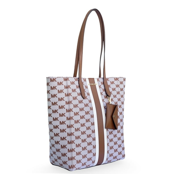 Michael Kors Women's Vincent Large Logo Jacquard Tote Bag with