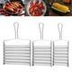 thumbnail image 1 of Parrilla de Acero Inoxidable para Hot Dogs con Rodillos, Capacidad para 5 Hot Dogs, Mango de Madera Extraíble, Accesorio para Barbacoa con Cocción Uniforme., 1 of 6