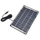 thumbnail image 3 of Panel solar para lámpara, DC5521 Salida 6W 12V V Cargador de panel solar Módulo de carga solar Logre más, 3 of 8