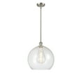 thumbnail image 3 of 516-1S-WPC-G124-14 Innovations Lighting Athens 1 Light 14" Pendant Seedy/Brushed Satin Nickel, 3 of 5