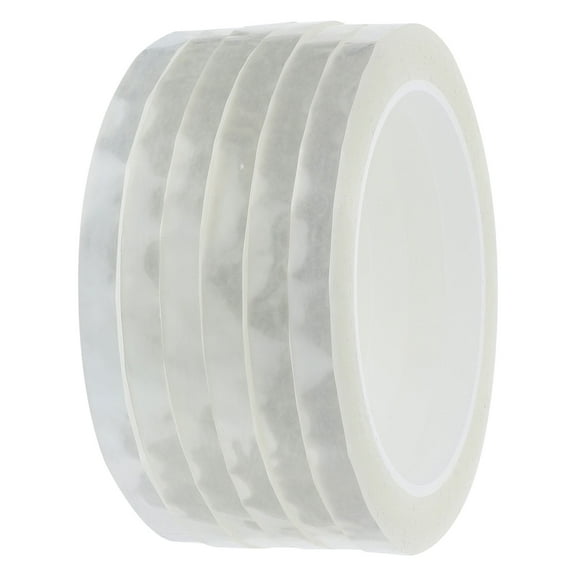 6 Rolls Transparent Floral Tape Plumbing Tools Electric Wire Stem Wrapping Florist