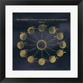 thumbnail image 2 of Geography of the Heavens VII Blue Gold by Wild Apple Portfolio, Framed Wall Art, 19.5W x 19.5H, 2 of 2
