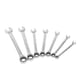thumbnail image 4 of 7Pcs Ratchet Wrench Set Metric 72 Teeth CRV Wrenches Hand Tool 8 10 12 13 14 17 19mm, 4 of 4