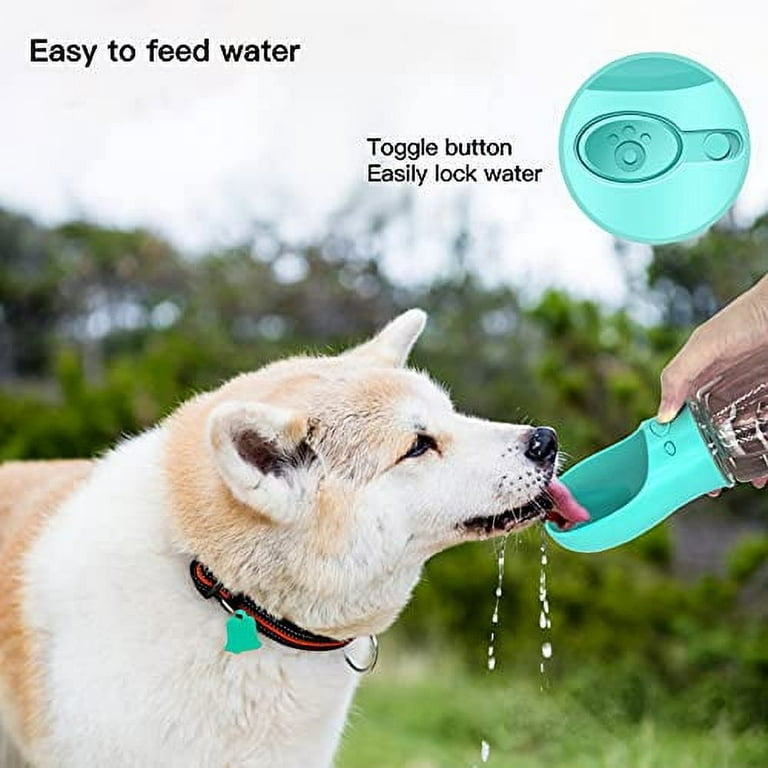 KUTKUT Dog Water Bottle for Outdoor Walking