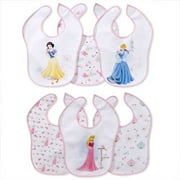Disney Fairies Disney Princess 6pk Bib Set