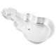 thumbnail image 1 of 1pc Aluminum Guitar-Shaped Cake Mold, Portable Baking Pan for Birthday Wedding, 1 of 3