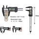 thumbnail image 2 of Digital Caliper Measuring Tool,6in Lcd Vernier Calipers Measuring Tool,digital Gauge Measuring Tool,150mm - DD, 2 of 5