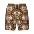 thumbnail image 4 of Lsque Mens Swim Trunks Beautiful Owl Pattern - Bathing Suit Compression Liner - Beach Swim Shorts Swimwear - (S-3XL) - Stretch Quick Dry -, 4 of 9