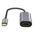 thumbnail image 1 of Adaptador USB 3.0 a , 1080P Adaptador Pantalla de monitor Convertidor de gráficos de video para escritorio HDTV Notebook Hugo Convertidor de audio y vídeo, 1 of 4