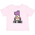 thumbnail image 3 of Inktastic 1st Birthday Cow Farm Party Girls 1 Year Old Girls Baby T-Shirt, 3 of 5
