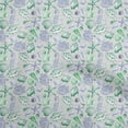 thumbnail image 1 of oneOone Cotton Poplin Light Gray Fabric Sea Shells Pattern Sewing Material Print Fabric By The Yard 42 Inch Wide, 1 of 4