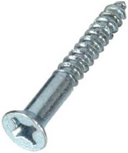 Hillman Wood Screws No. 8 X 1-1/2 " Phillips Flat Head Box 100