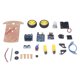 thumbnail image 1 of Kit de coche programable para hacer uno mismo, chasis de coche robot inteligente, piezas de robot industrial, kit de chasis de coche robot inteligente, características líderes en su clase, 1 of 12