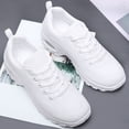 thumbnail image 4 of GLYGML Women's Air Cushion Sneakers Lightweight Breathable Walking Shoes with Non-Slip Sole for Casual Daily Wear, 4 of 5