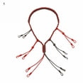 thumbnail image 3 of Hunting Duck Call Lanyard Hunter Game Call Lanyard Hunting Decoy Rope with 12 Knitting Rope Adjustable Loops Wild Bird Whistle Sling, 1Pc Whistle Lanyard (Other Accessories Not Included), 3 of 7