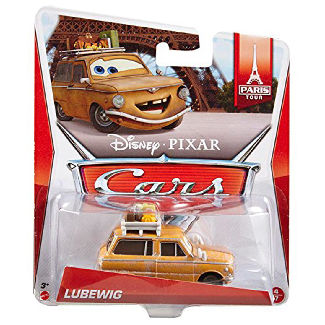 Disney Cars Lubewig 1:55 Diecast Car #4