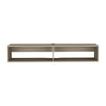 thumbnail image 1 of Pemberly Row Contemporary Floating TV Stand Engineered Wood Light Oak, 1 of 7