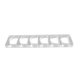 thumbnail image 1 of Expositor rectangular de 22 cm para macarrones y galletas, ideal para postres, cupcakes, bodas, pan, galletas y cumpleaños. s202412246186, 1 of 5