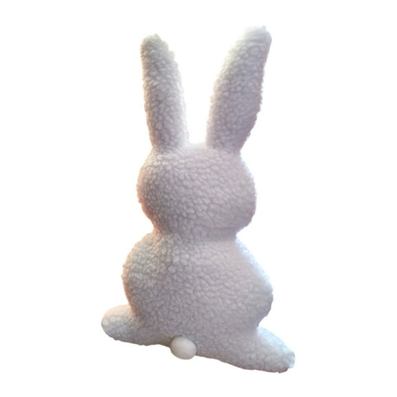 PPLoney Adorable Easter Bunny Pillow - Luxurious Polyester Throw Pillow for Home Decor and Comfort