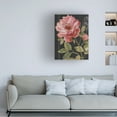 thumbnail image 2 of Trademark Fine Art 'Harmonious Rose Black' Canvas Art by Lisa Audit, 2 of 4
