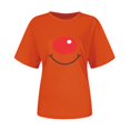 thumbnail image 4 of Birdeem Mode Femmes Manches Courtes Imprimé Floral Col Rond T-Shirt Blouse Chemises, 4 of 12