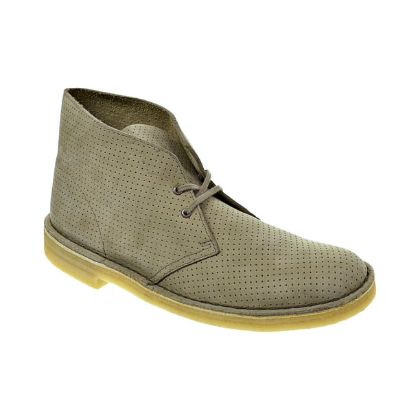 clarks distressed taupe desert boot