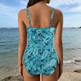 thumbnail image 4 of Women's Floral Print One Piece Swimsuit Bathing Suits Swimwear Beachwear, 4 of 5