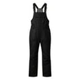 thumbnail image 5 of YOIAVAIOY Snow Pants for Men Winter Insulated Snowboard Ski Bibs Waterproof Outerwear Skiing Overalls Bib with Zipper Pockets Black M, 5 of 10