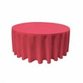 thumbnail image 2 of LA Linen NTCpop132R-FuchsiaP49 Appe en Popeline de Polyester Fuchsia - 132 Po Ronde, 2 of 4
