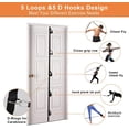 thumbnail image 6 of XILIHAI Resistance Band Door Anchor Strap, Portable Home Gym Workout Accessory, Space Saving Easy Set up, Secure Multi Point Anchor (Bands Not Included)-1PCS, 6 of 8