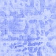 thumbnail image 1 of Ahgly Company Machine Washable Indoor Square Abstract Blue Modern Area Rugs, 3' Square, 1 of 4
