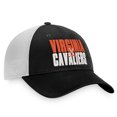 thumbnail image 3 of Men's Top of the World Black/White Virginia Cavaliers Stockpile Trucker Snapback Hat, 3 of 4