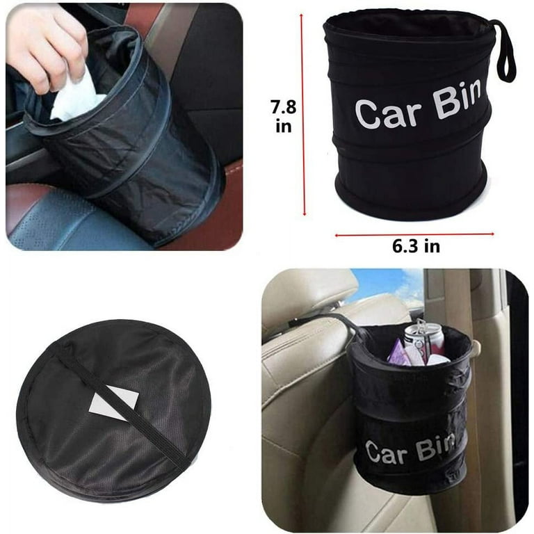 Car Trash Can Portable Garbage Bin, Collapsible Pop-up, Waste Basket R –